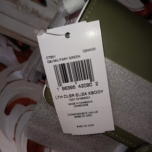 SOLD OUT ONLINE! COACH ELIZA FLAP CROSSBODY & ELIZA SMALL WALLET NWT - Picture 7 of 8